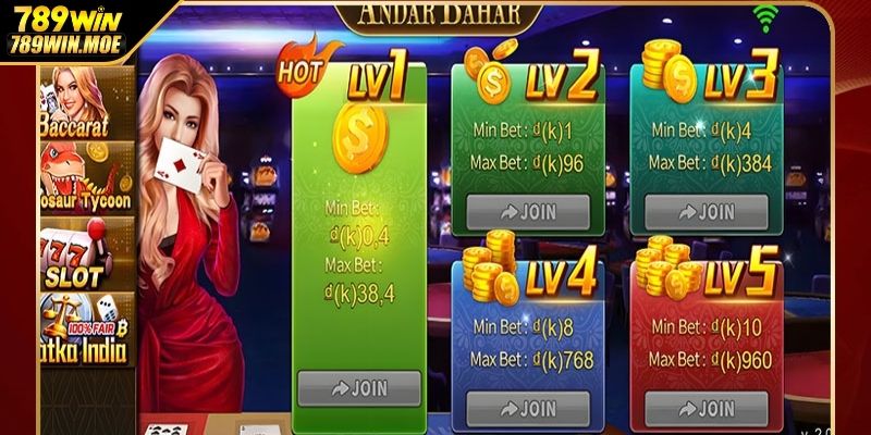 Andar Bahar tại JILI Game Bài 3D