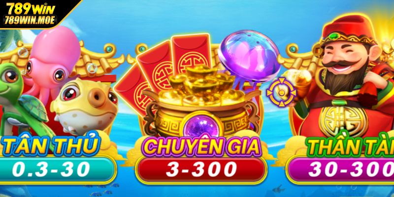 Chọn phòng chơi phù hợp trong sảnh bắn cá YGR