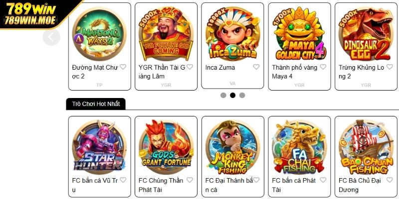 Đa dạng trò chơi mọi cấp độ