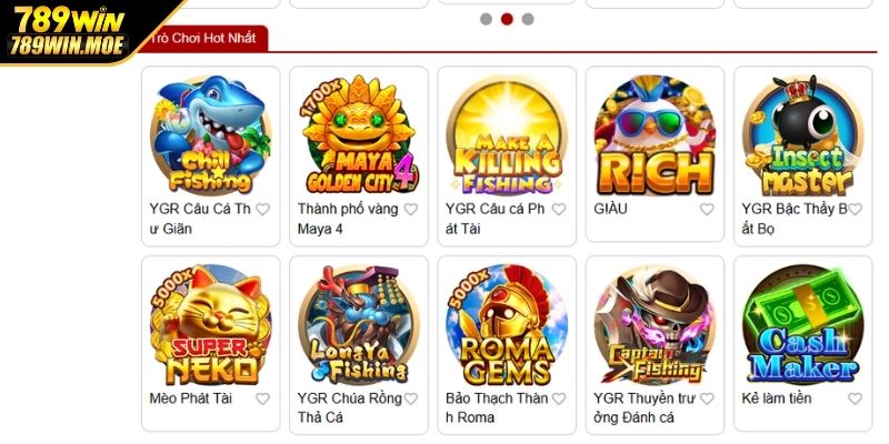 Điểm qua những tựa game nổi bật nhất của sảnh YGR điện tử