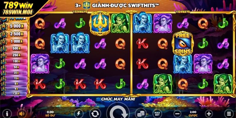 Game nổ hũ 15 Tridents thưởng cao