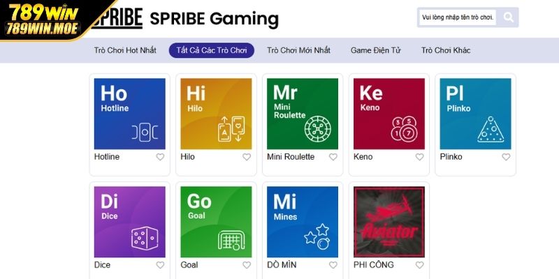 Giao diện sảnh chơi sinh động đồ họa sắc nét