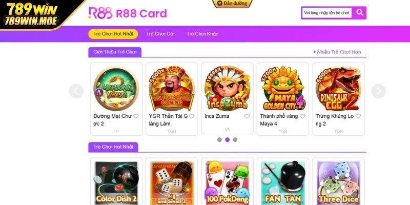 Giới thiệu về R88 game bài 3D
