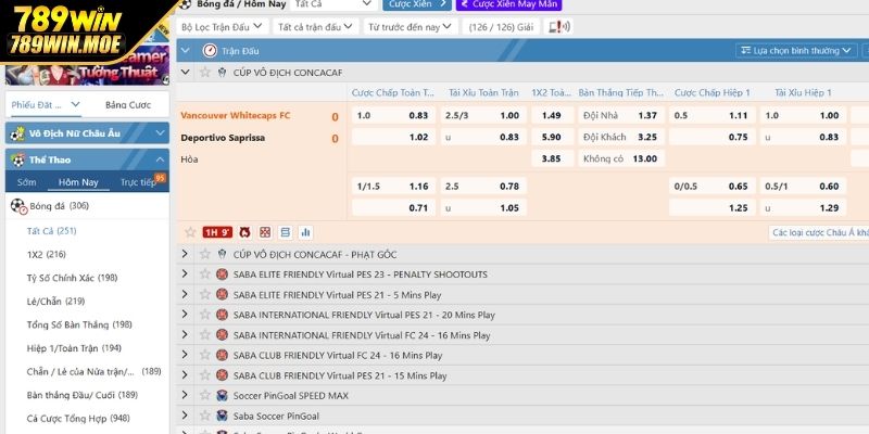 Giới thiệu về SABA Thể Thao tại 789Win