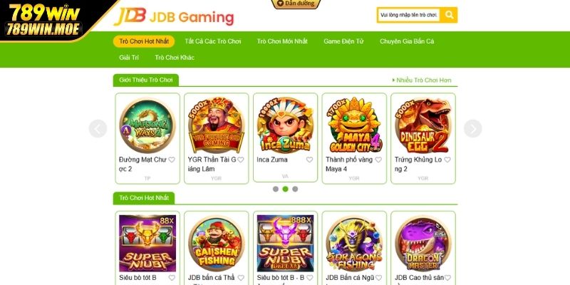Khái quát vài nét về sảnh JDB Nổ Hũ 789WIN
