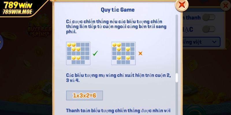 Luật chơi quay slot cần biết tại sảnh GP Nổ Hũ