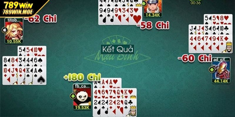 Mậu binh tại TP Game bài 3D