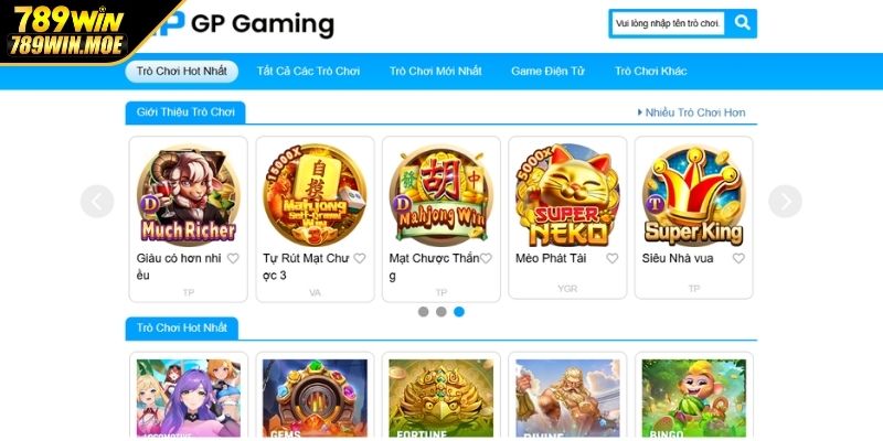 Tìm hiểu vài nét cơ bản về sảnh GP Nổ Hũ
